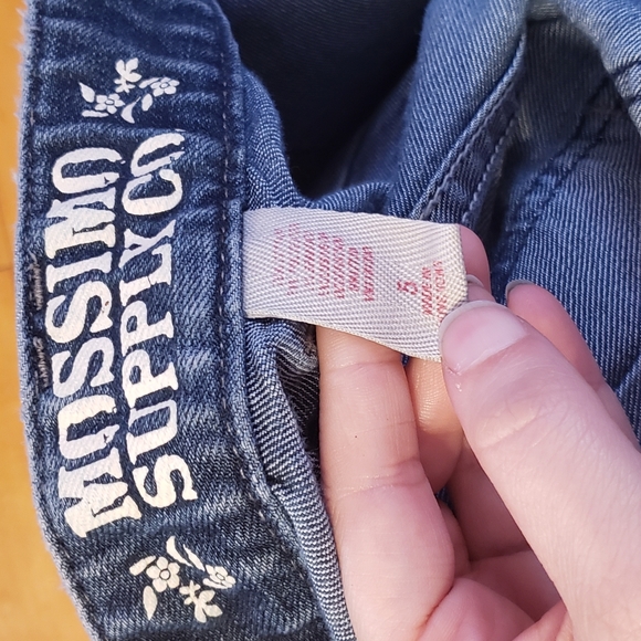 Mossimo Stretch Pintuck Jeans size 5 - Picture 2 of 6